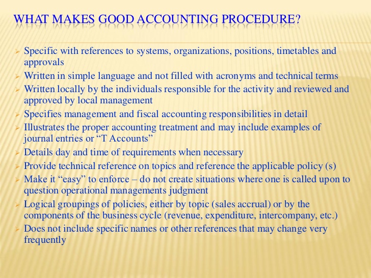 Accounting Policies And Procedures Manual Pdf portalnew